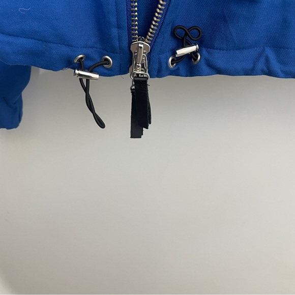 AMI Alexandre Mattiussi Mens Bomber Jacket Cobalt Blue Size XXL - Picture 6 of 6